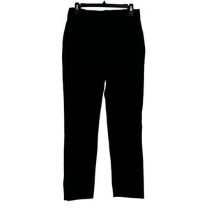 Quince Women's Black Ultra-Stretch Ponte Straight Leg Pull On Pant Size M